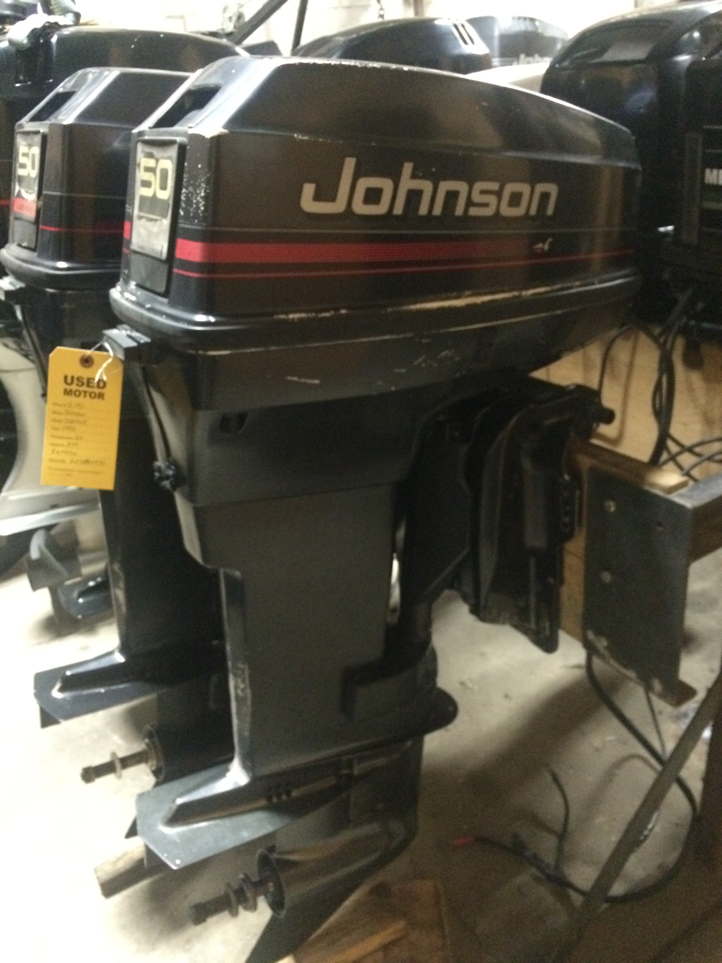 Johnson 50HP 1995 Van’s Sport Center Used Outboard Motors