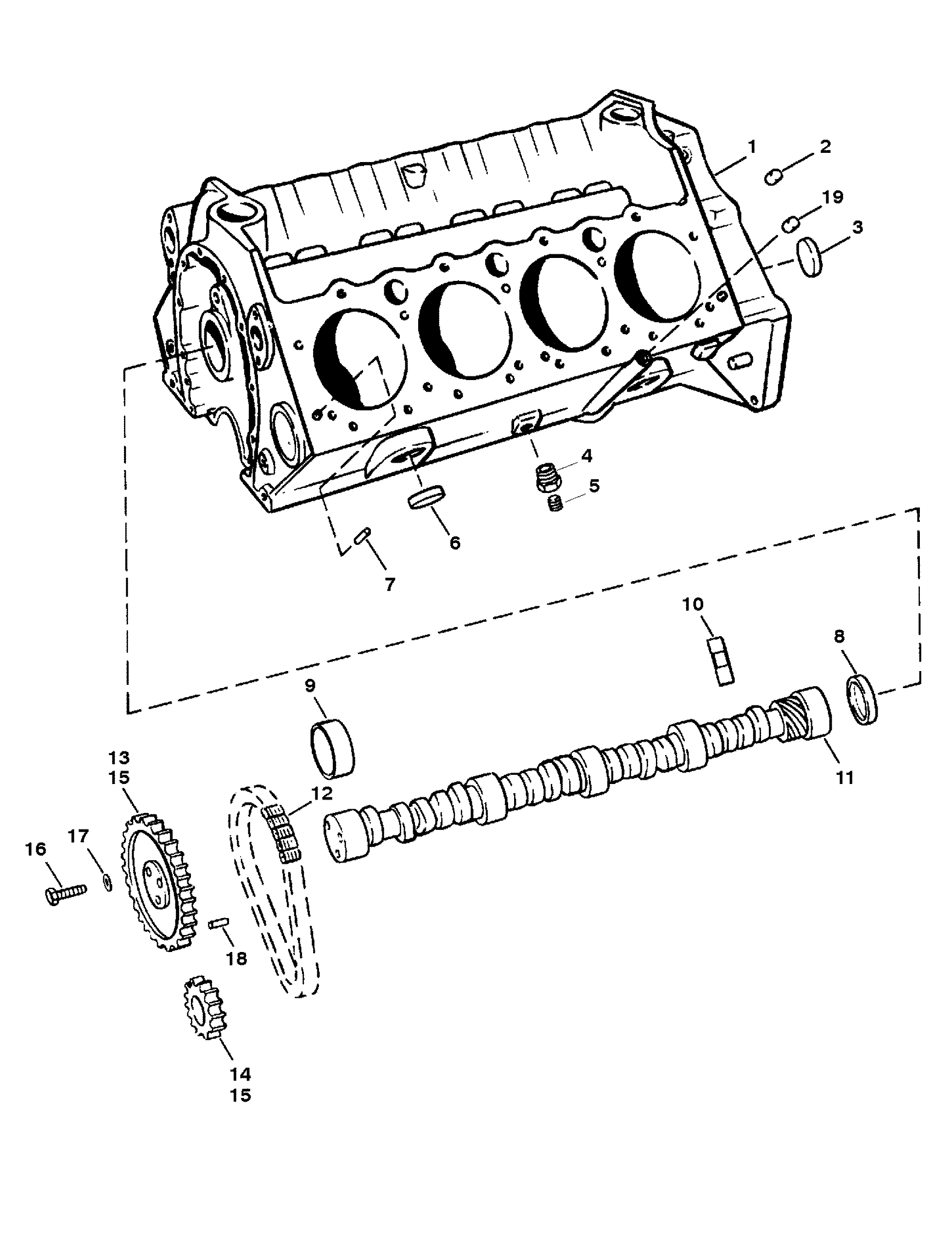 Mercury | MERCRUISER | 5.7L MIE GM 350 V-8 1994-1995 | 0F025000 THRU ...