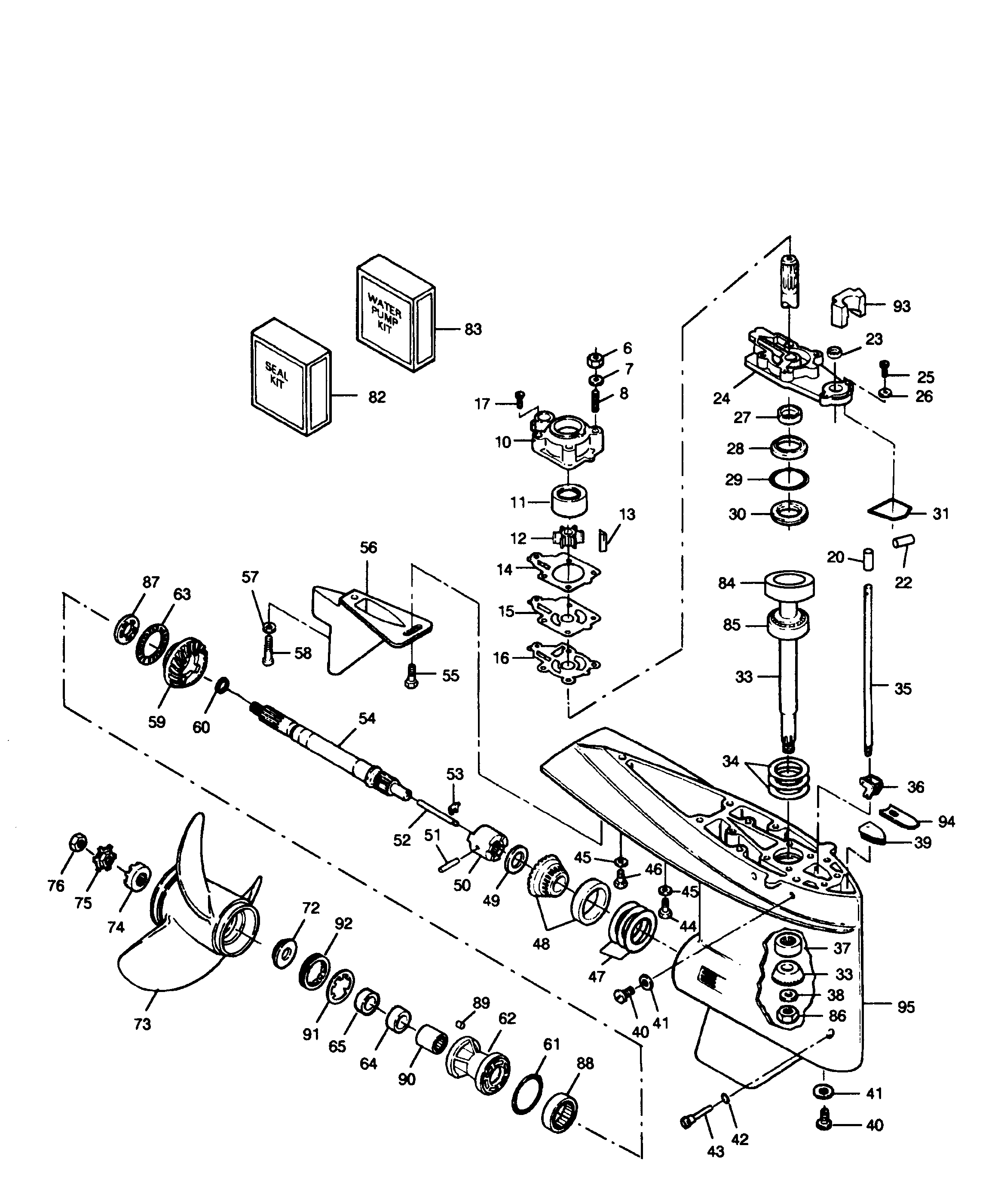 60 Hp Mercury Outboard Parts Diagram | Reviewmotors.co