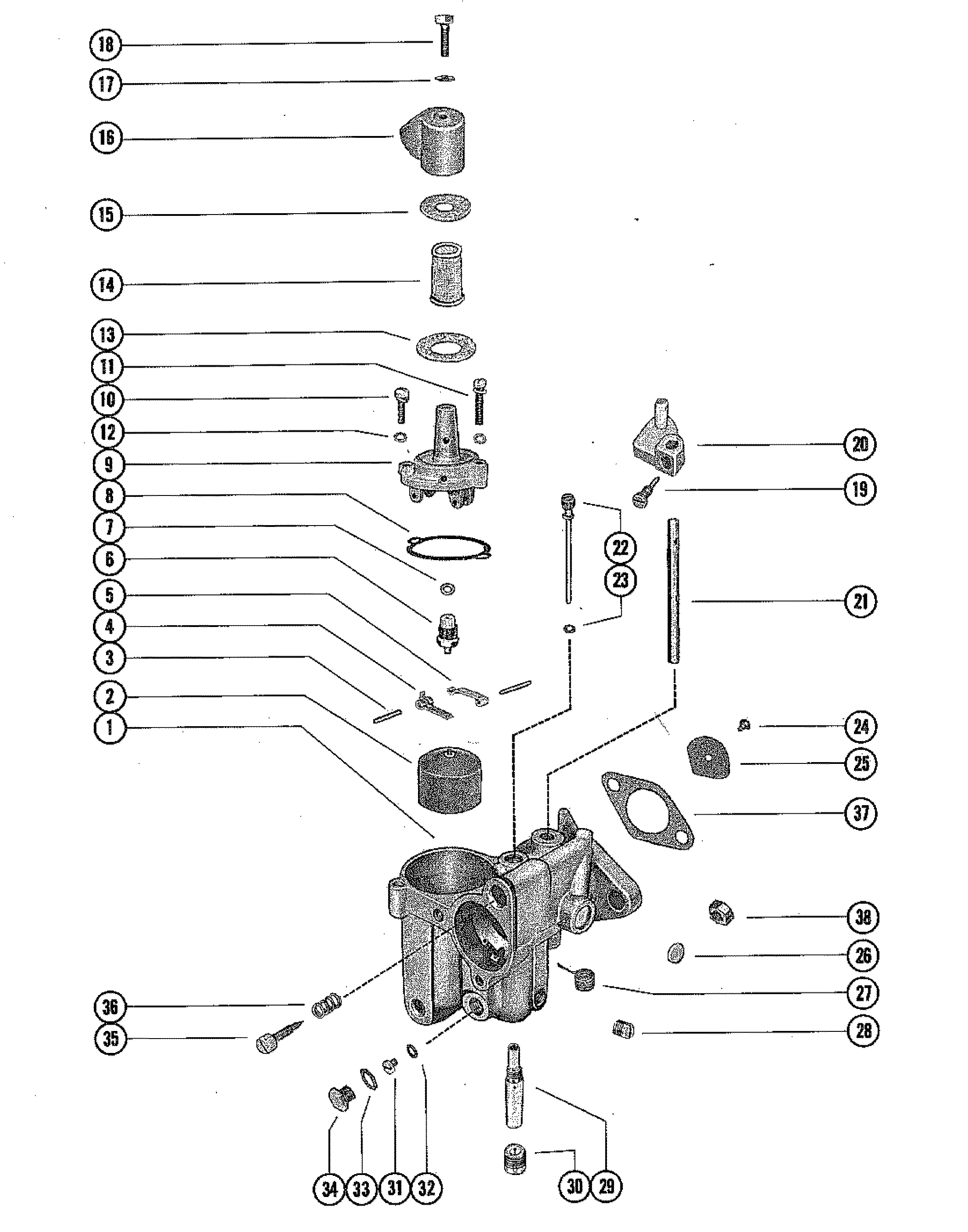 Mercury | MERCURY | 200 | 2827677 THRU 3226957 | CARBURETOR ASSEMBLY ...