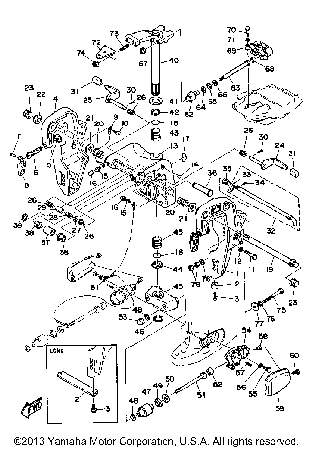 Yamaha Outboard Motor Parts Diagram | Reviewmotors.co