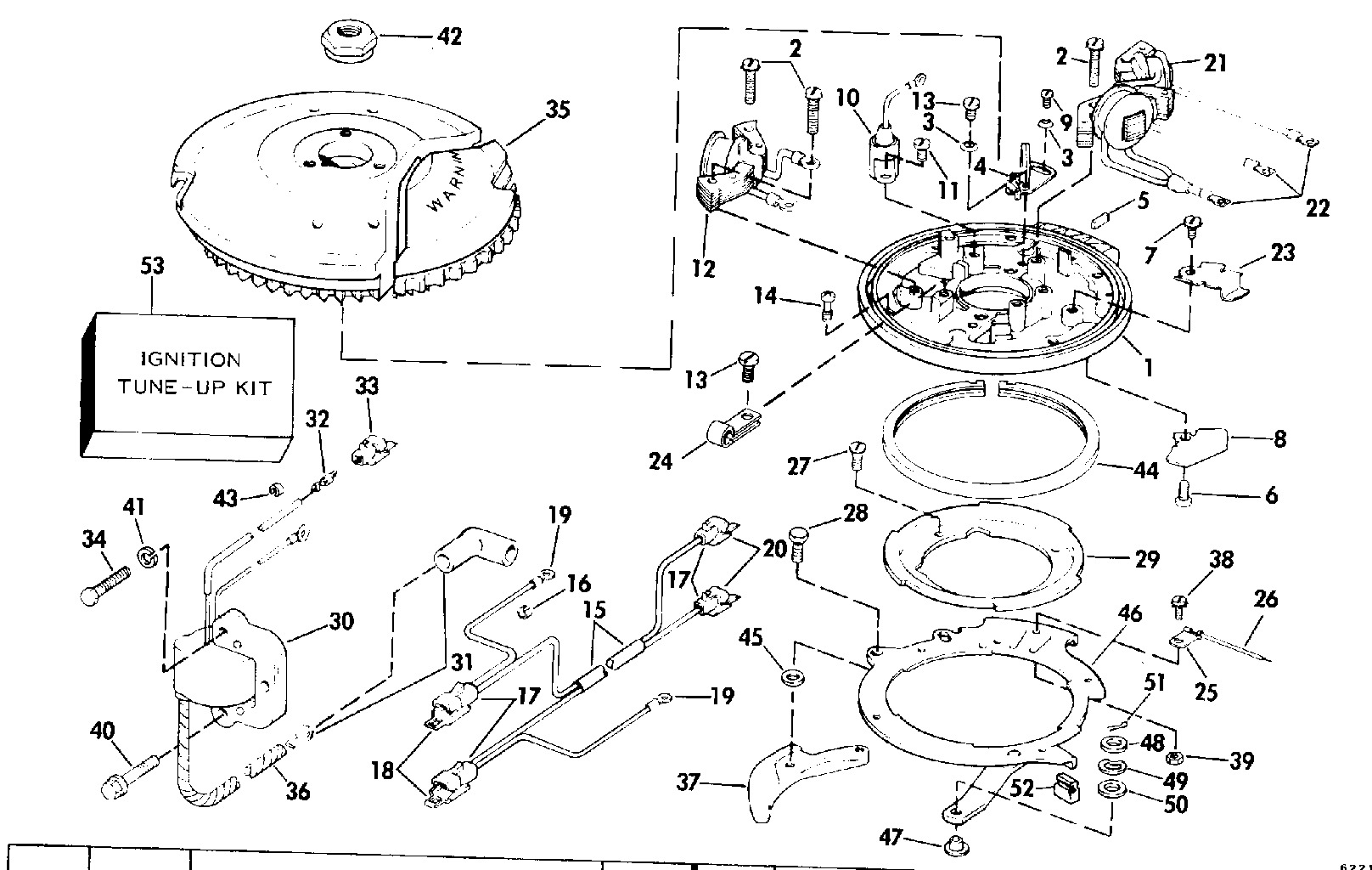 Evinrude | Outboard Parts By HP | 9.90 | 10655R 1976 | MAGNETO ...