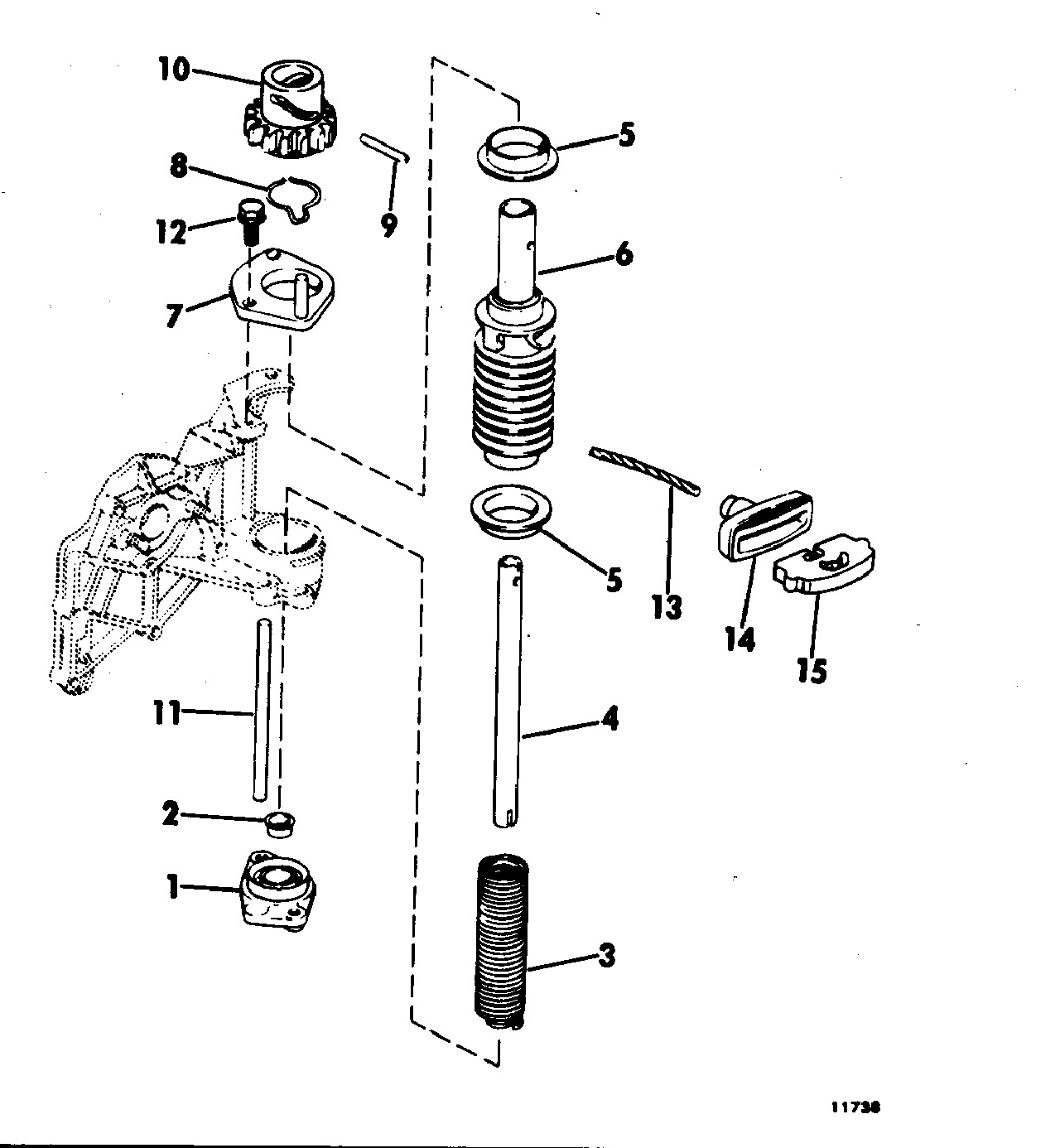 Evinrude | Outboard Parts by Year | 1971 | 6 | 6102E 1971 | REWIND ...